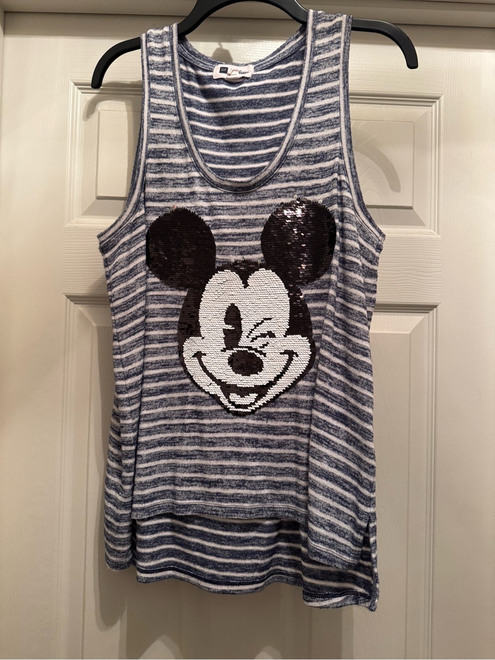 GAP Mickey Mouse Sequin Tank Top